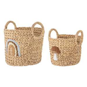 Bloomingville Mini - Agnes Storage Baskets - 2-Pack | Beige
