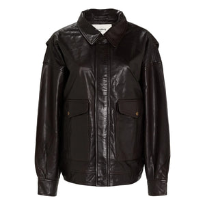 BELLEPIECE - Edgar Lederjacke | Braun