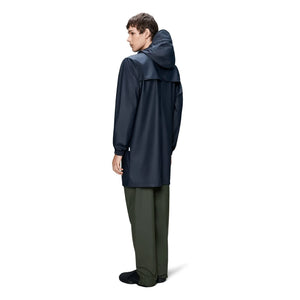 Rains - Storm Breaker W3 Long Coat | Navy Blue