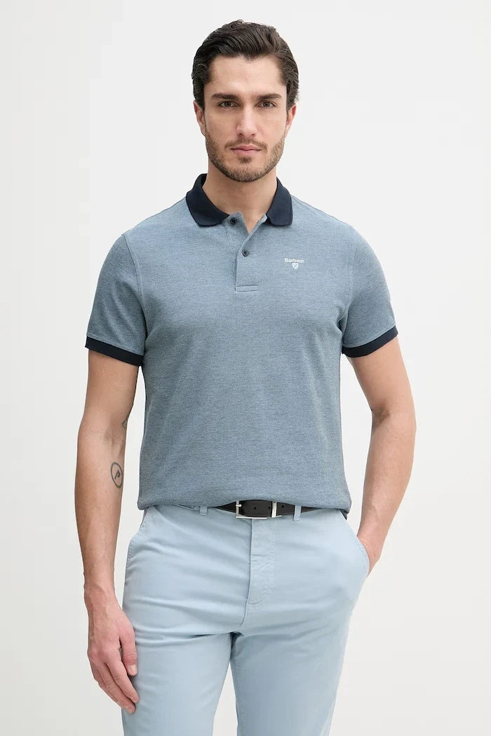 Barbour Yakalı Pamuklu Tişört