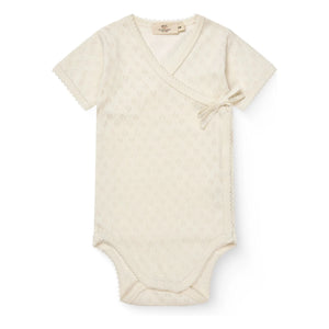 Copenhagen Colors – Body Wickeloberteil Pointelle Bio-Baumwolle | Creme