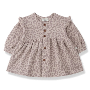 1+ in the family - Matera Leopar Polar Elbise | Nude