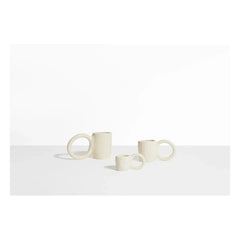 Petite friture - Donut Espresso Cups, Pia Chevalier - Set of 2 | Vanilla