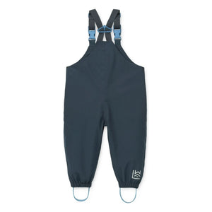 Liewood - Manu Bateaux Recycled Fiber Rain Set | Navy Blue
