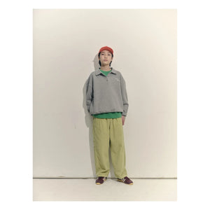 Main Story - Organik Pamuklu Polo Yaka Sweatshirt | Gri