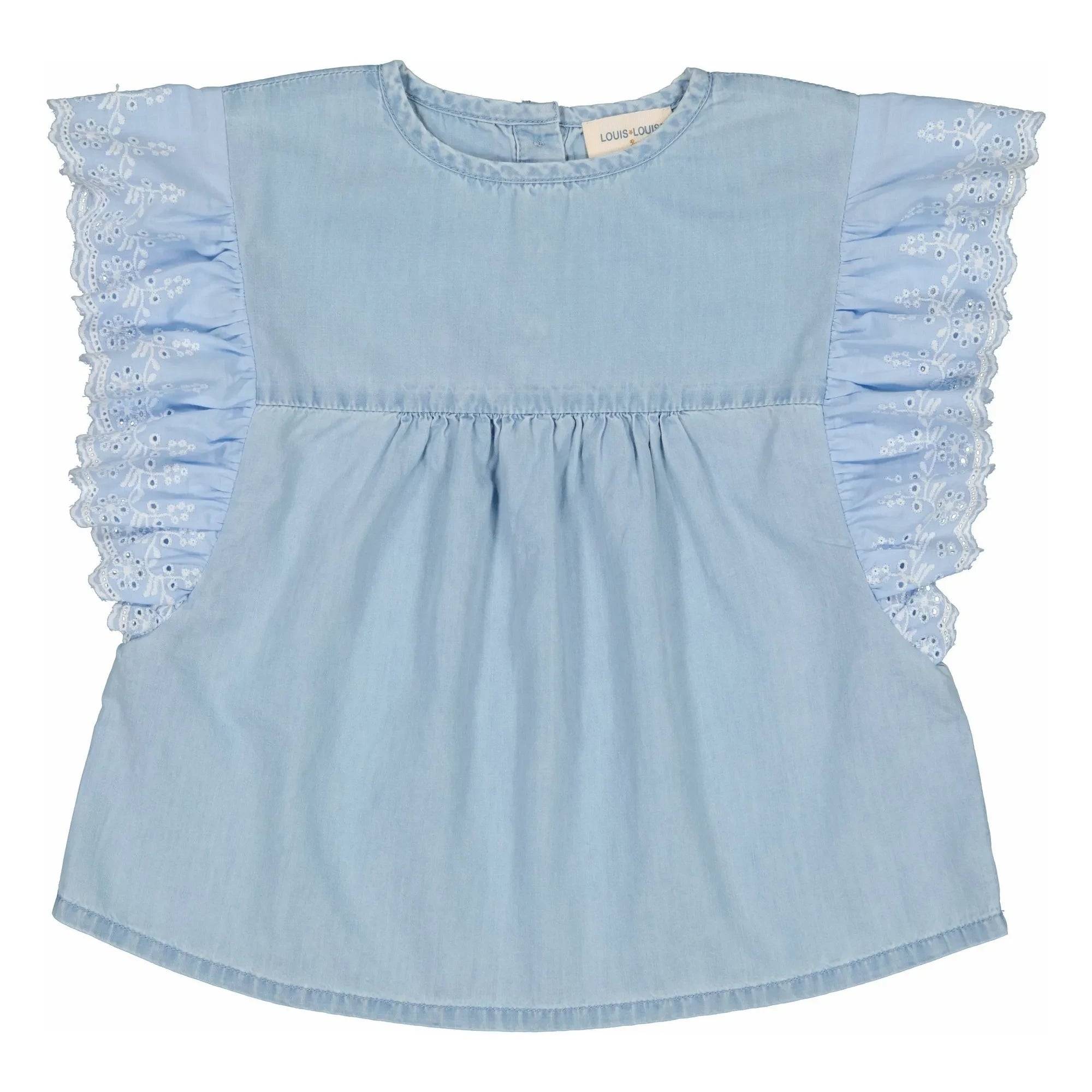Louis Louise - Jasmin Denim Blouse | Blue