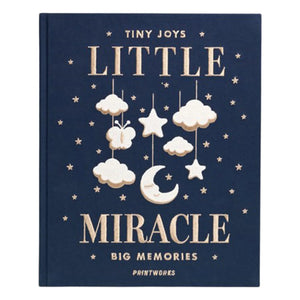 PrintWorks - Little Miracle Bebek Fotoğraf Albümü | Gece mavisi