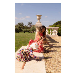 Paloma Collection - Mexico Flower Dress - Children's Collection | Purple