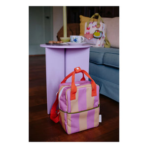 Sticky Lemon - Small Striped Backpack | Powder pink
