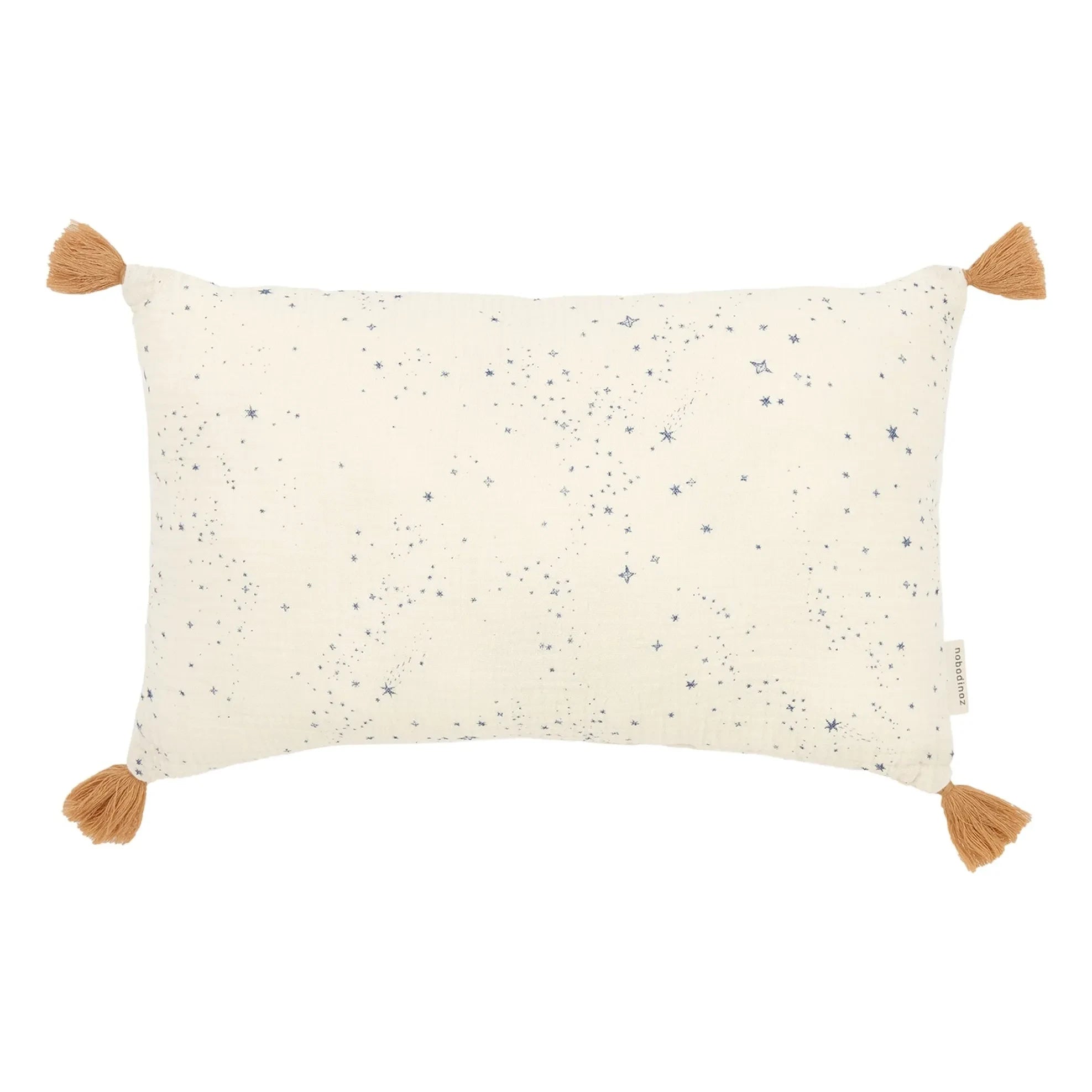 Nobodinoz - Wabi Sabi Galaxy Fringed Cushion | Blue