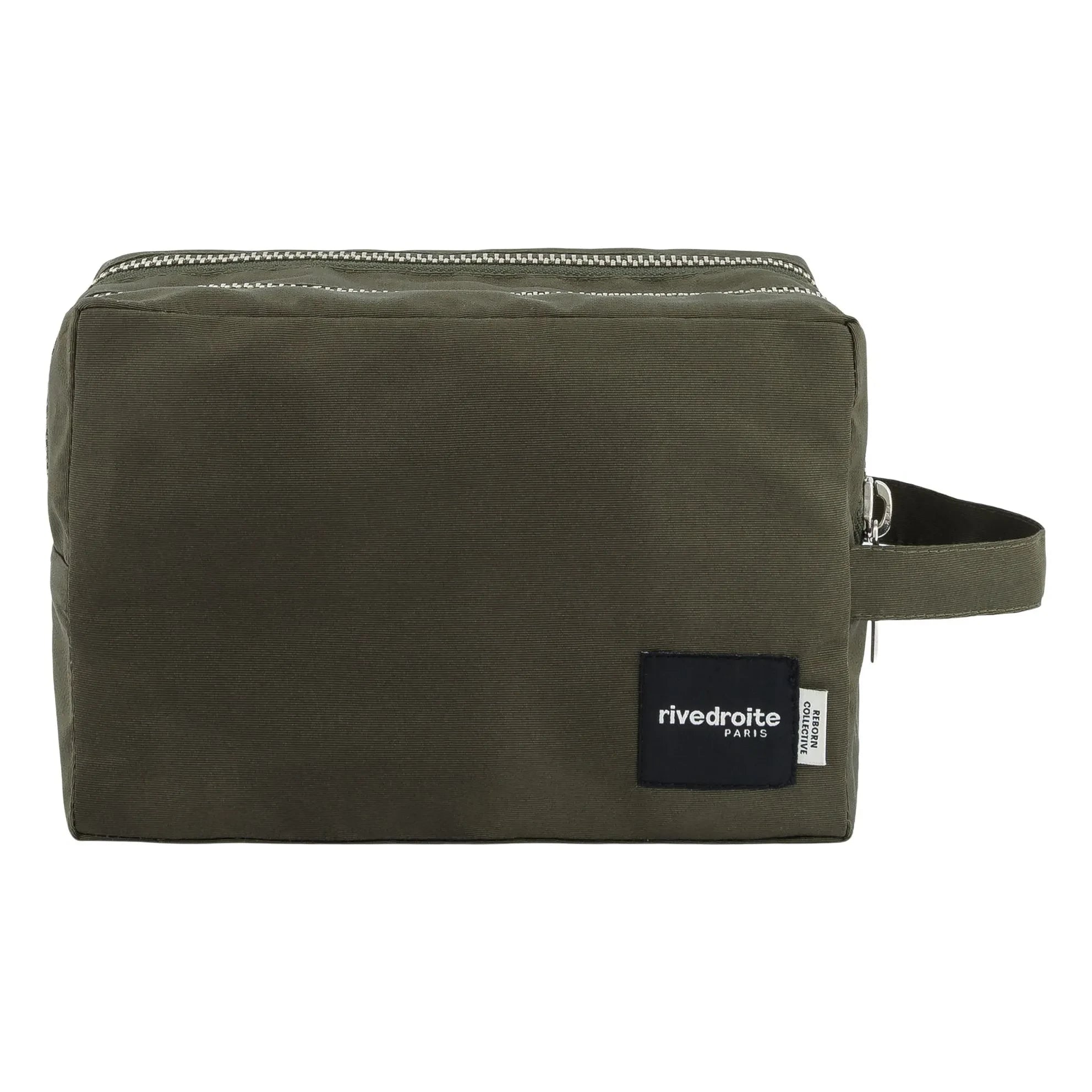 rivedroite - Charonne Toilet Bag Geri Dönüştürülmüş Elyaf | Haki