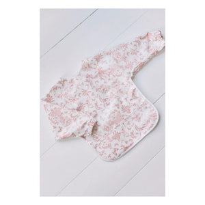 Tartine et Chocolat - Toile de Jouy Printed Sleeveless Bib | Peach