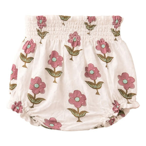 Lililotte - Bloomer César Fleurs Seersucker Organic Cotton | Ecru