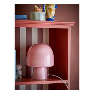 Bloomingville - Paddy cam masa lambası | Pembe