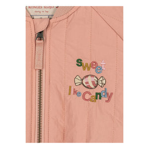 Konges Sløjd - Juno Sweet Candy Bomber Ceket | Pembe