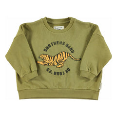 Piupiuchick - Tiger Sweat Organik Pamuk | Zeytin