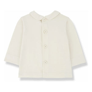 1+ in the family - Colette organic cotton blouse | Ecru