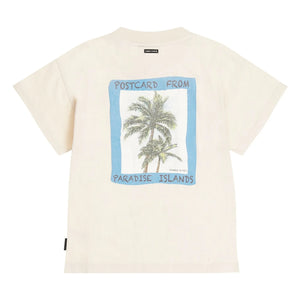 Tumble N'Dry - Paradise Islands Oversize Tişört Organik pamuk | Ekru