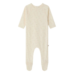 Bonpoint - Pijama Tif Poussins Bio-Baumwolle | Creme