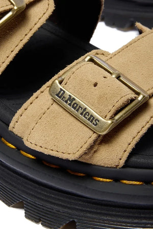 Dr. Martens Kadın Süet Platform Sandalet ZebZag Sandal