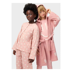 Molo - Lue Smiley органik pamuklu pijama | Pudra pembe
