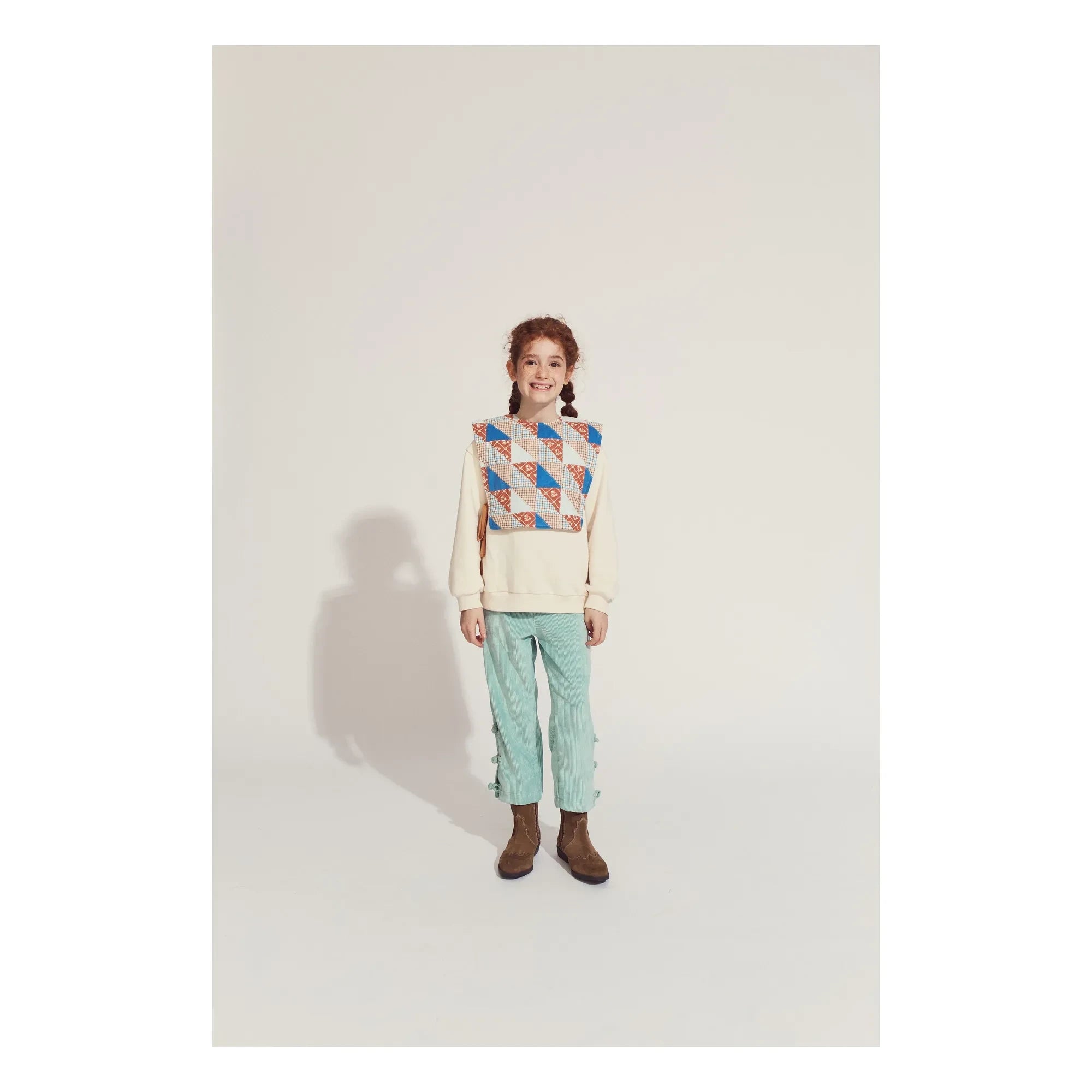 Gingersnaps - Arielle Fırfır Pantolon | Yeşil su