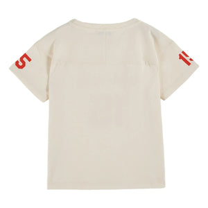 Emile et Ida - Organic cotton T-shirt Number | Ecru