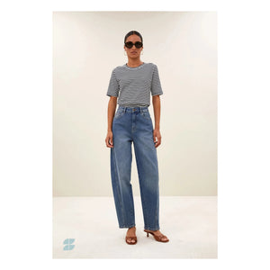 By Bar – Mid Begum Hose | Denim Blau