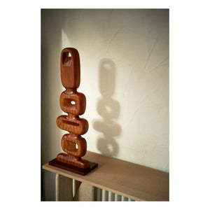 HKliving - Holzskulptur