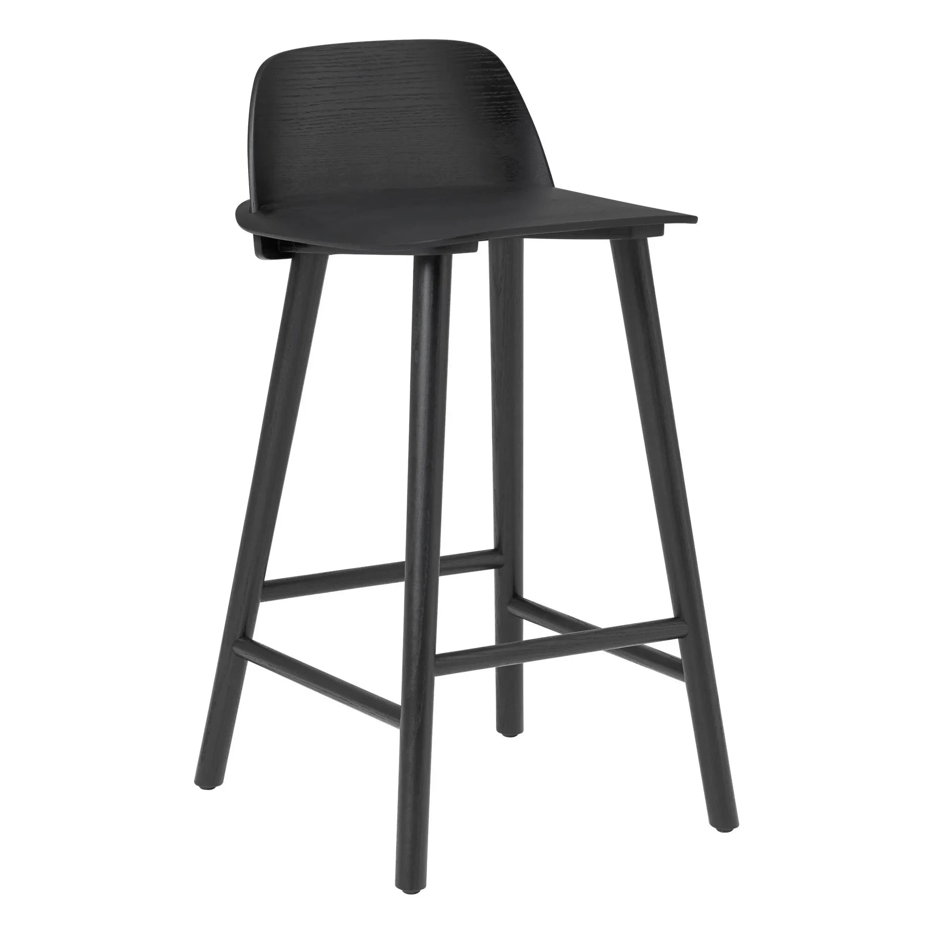Muuto - Nerd Bar Stool 65 cm | Black