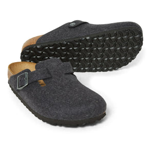 BIRKENSTOCK - Boston Wollhausschuhe - Erwachsenenkollektion | Anthrazit