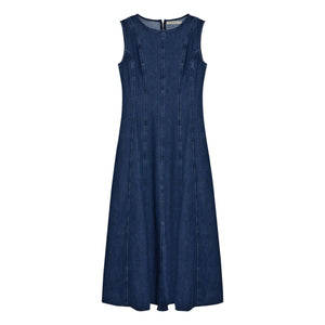 the new society - Kot Pamuk Elbise | Denim Mavi