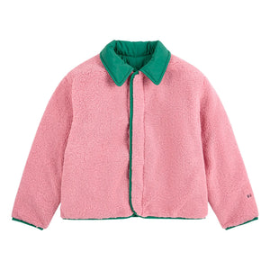 Bobo Choses - Reversible Waterproof Recycled Fiber Jacket | Green