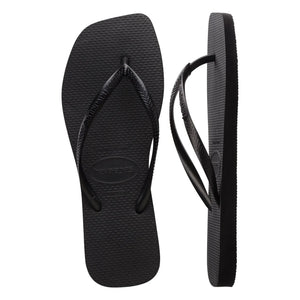 Havaianas - Slim Square Zehentrenner | Schwarz