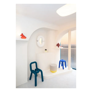 Moustache – Bold Hocker – Big Game | Electric Blue