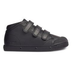 Spring Court - B2 Nappa Yüksek Bilek Cırt Cırtlı Sneaker | Siyah