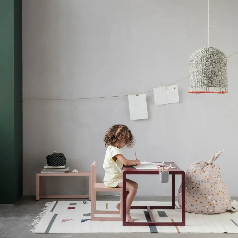 Ferm Living Kids - Architect Table | Pembe