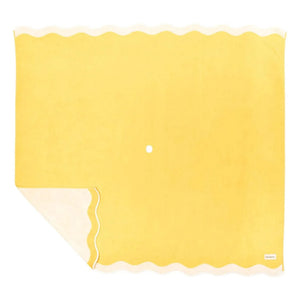 Business & Pleasure Co. - Perforated beach towel | Yellow