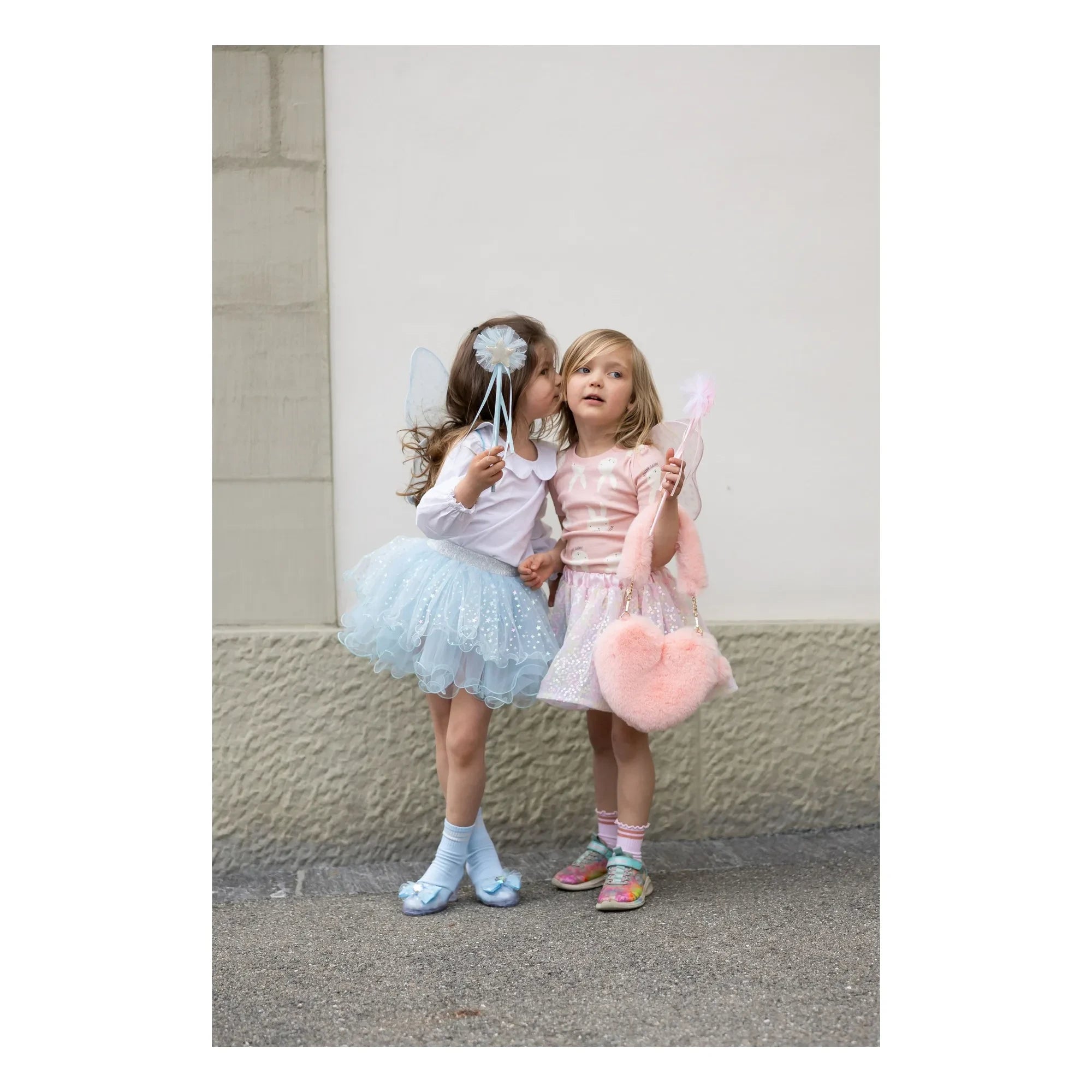 Great Pretenders - Skirt, wings, and fairy wand | Light Blue
