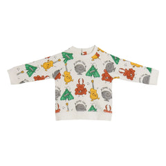 Stella McCartney Kids - Insect Sweatshirt Organic Cotton | Cream