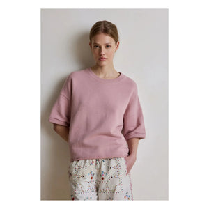 Hod - Solange Pamuklu sweatshirt | Mürdüm