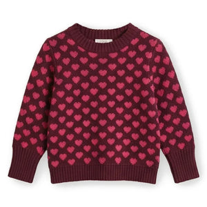 Fliink - Janie Hearts Kazak | Bordo