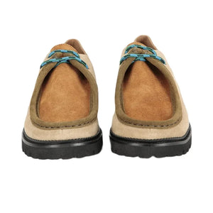 Bobo Choses - Wallabees Renk Bloklu Deri Ayakkabılar | Bej