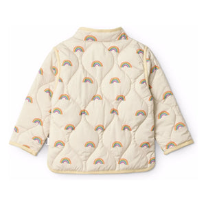 Molo - Harrie Rainbow Jacke aus recycelten Fasern | Ecru