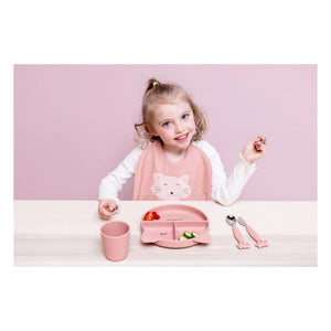 Trixie - Mrs. Cat Split Vacuum Plate | Pink