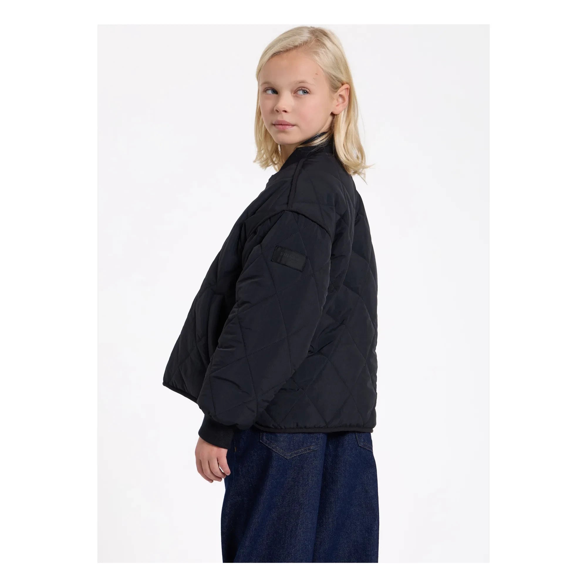 Finger in the nose - Braidy Gesteppte Bomberjacke | Schwarz