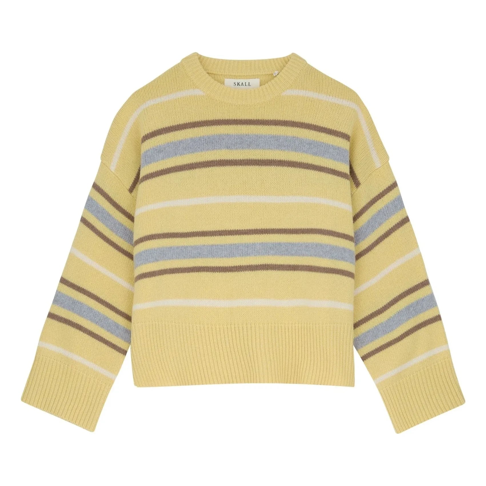 Skall Studio - Cannes Merino Yün Kazak | Sarı