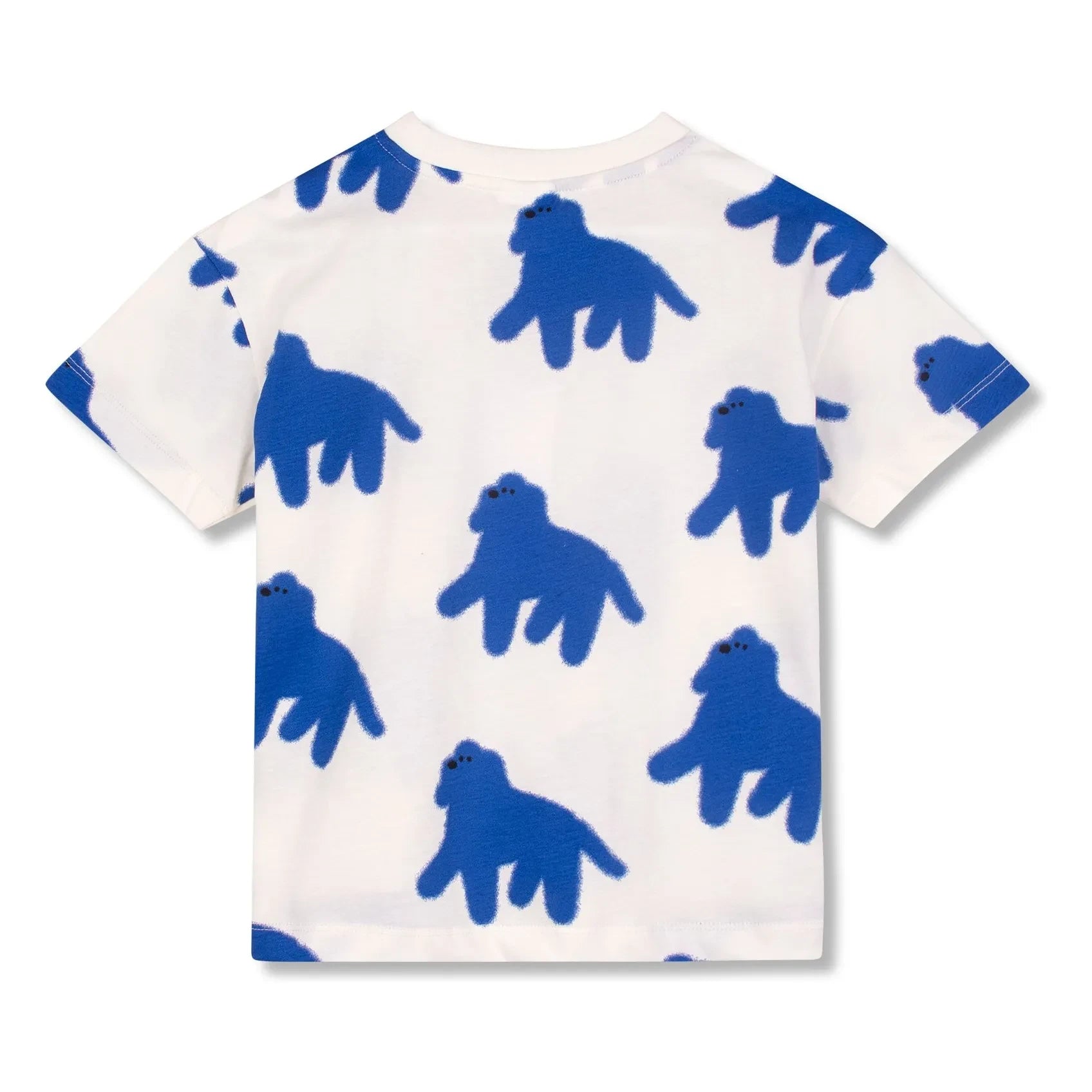 Wynken - Dog Print T-Shirt, Organic Cotton | Ecru