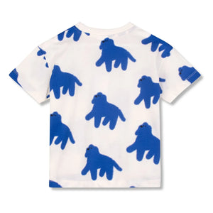 Wynken - T-Shirt mit Hundeprint, Bio-Baumwolle | Ecru