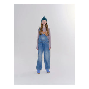 Main Story - Düz Kesim Salopet | Açık Denim